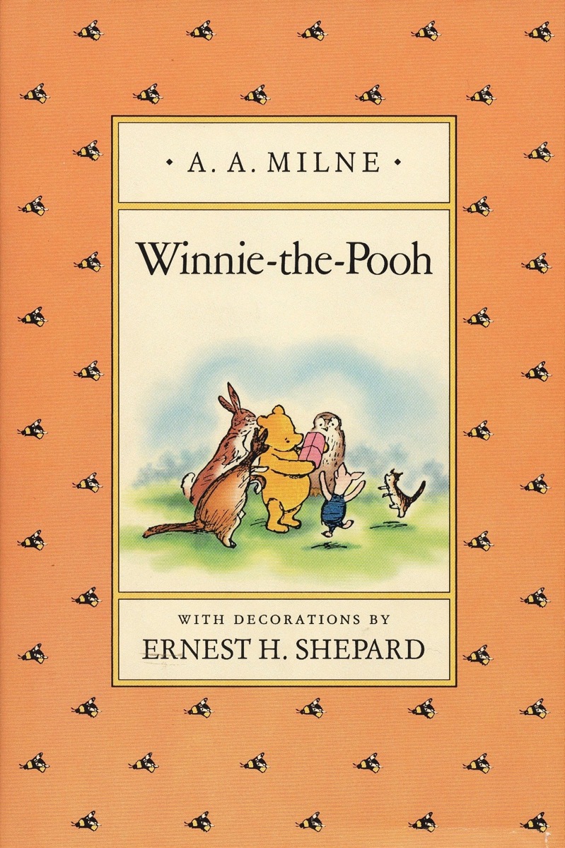 winnie the pooh book cover 