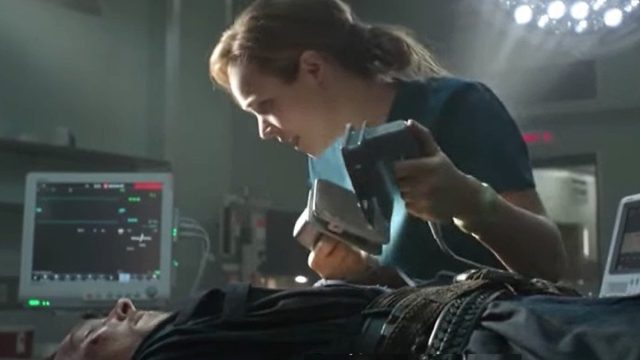 defibrillator scene from doctor strange
