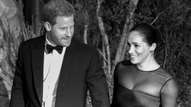 Prince Harry and Meghan Markle at the Lion King premiere with Hollywood elite in 2019