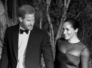 Prince Harry and Meghan Markle at the Lion King premiere with Hollywood elite in 2019