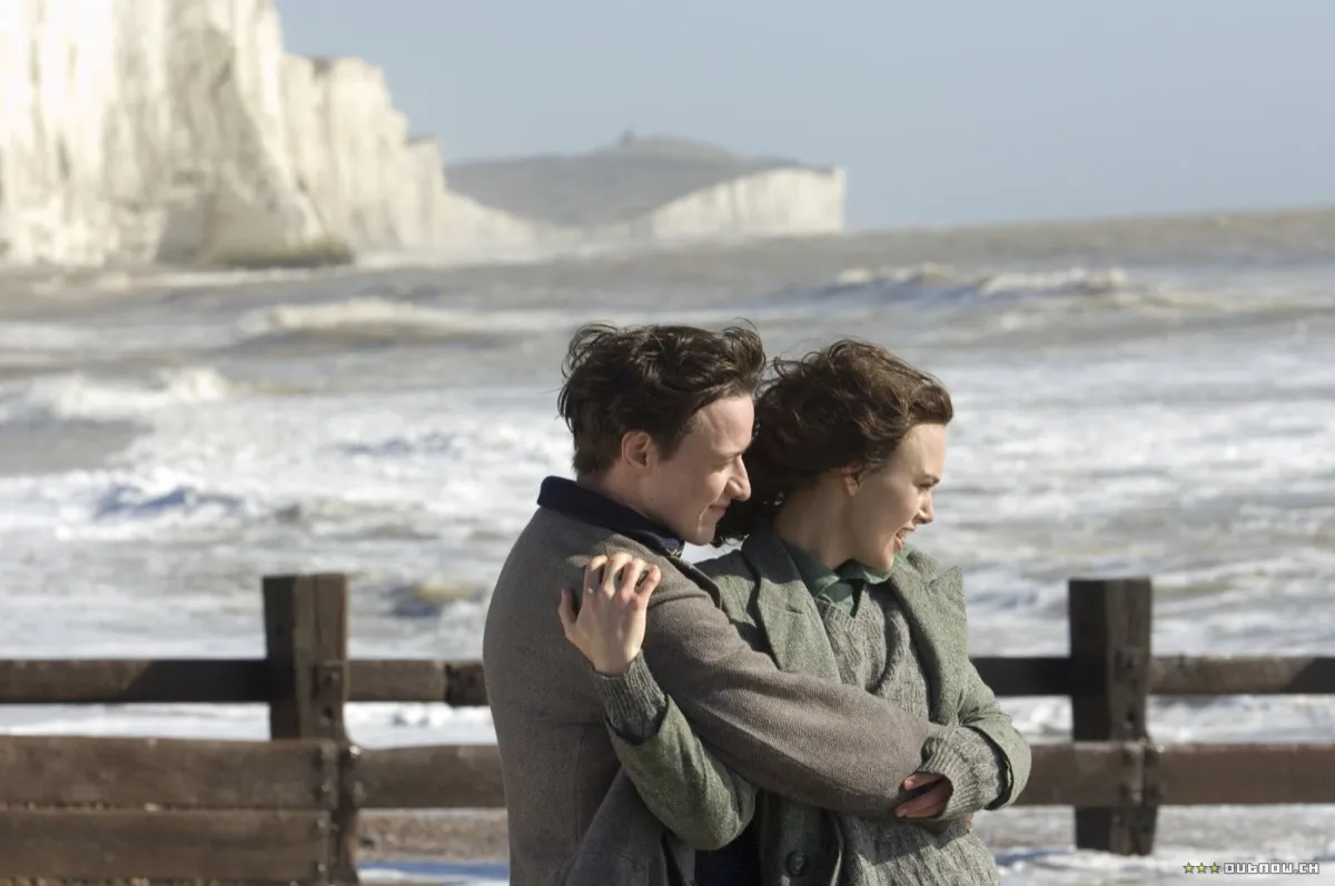 James McAvoy and Keira Knightley in Atonement