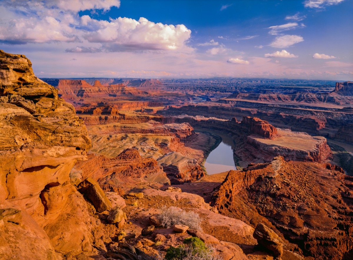 view from the top of the canyonlands national park