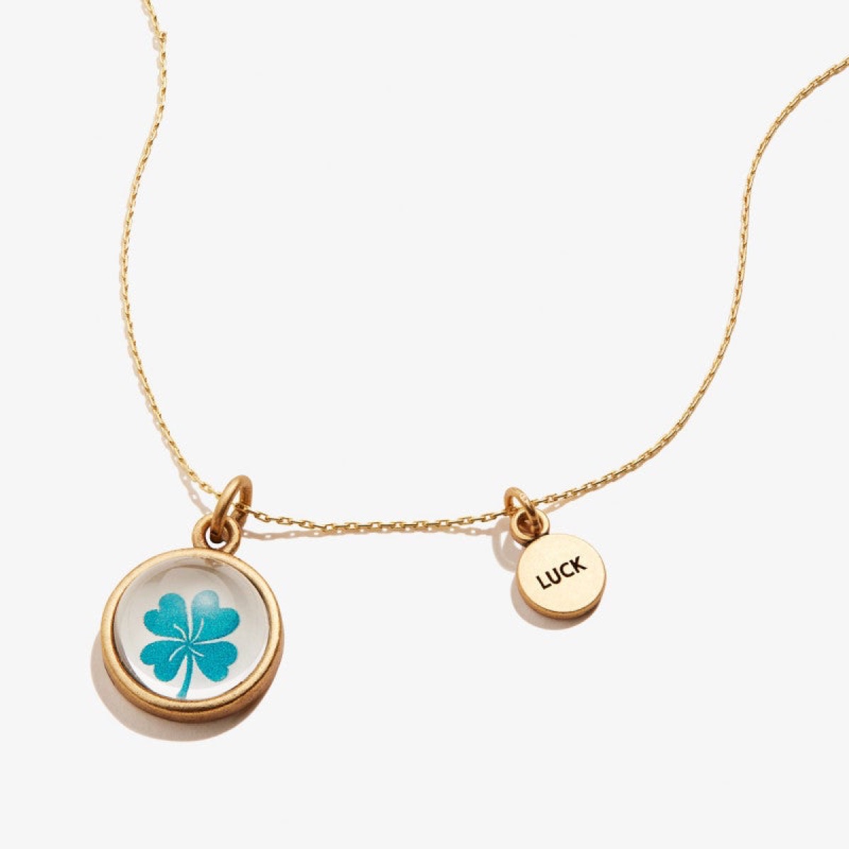 clover charm necklace