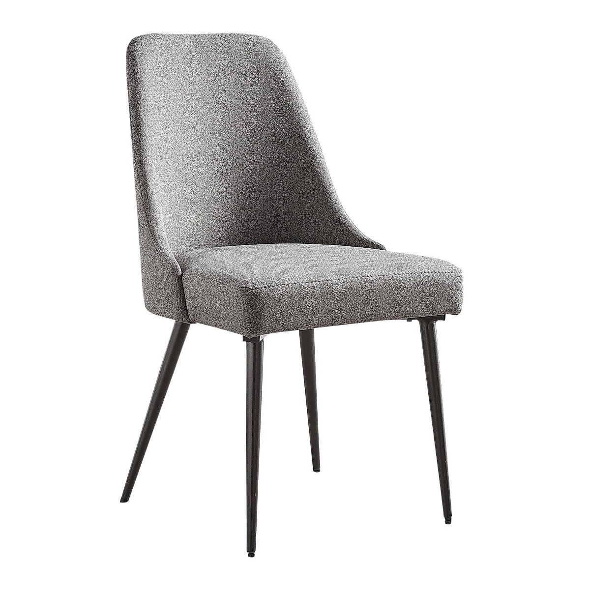 gray upholstered chair