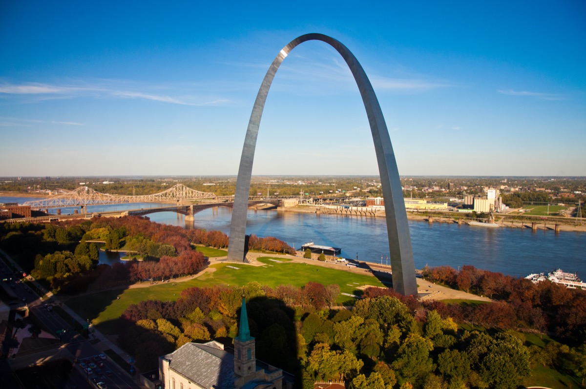 Gateway Arch in St. Louis MO