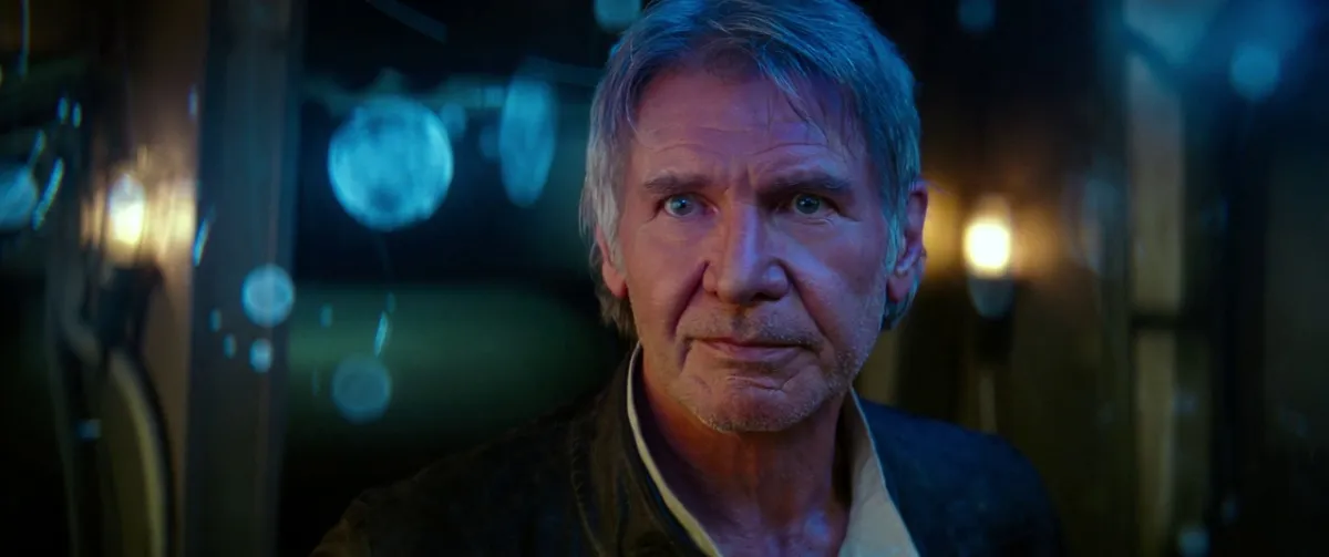 Han Solo in The Force Awakens