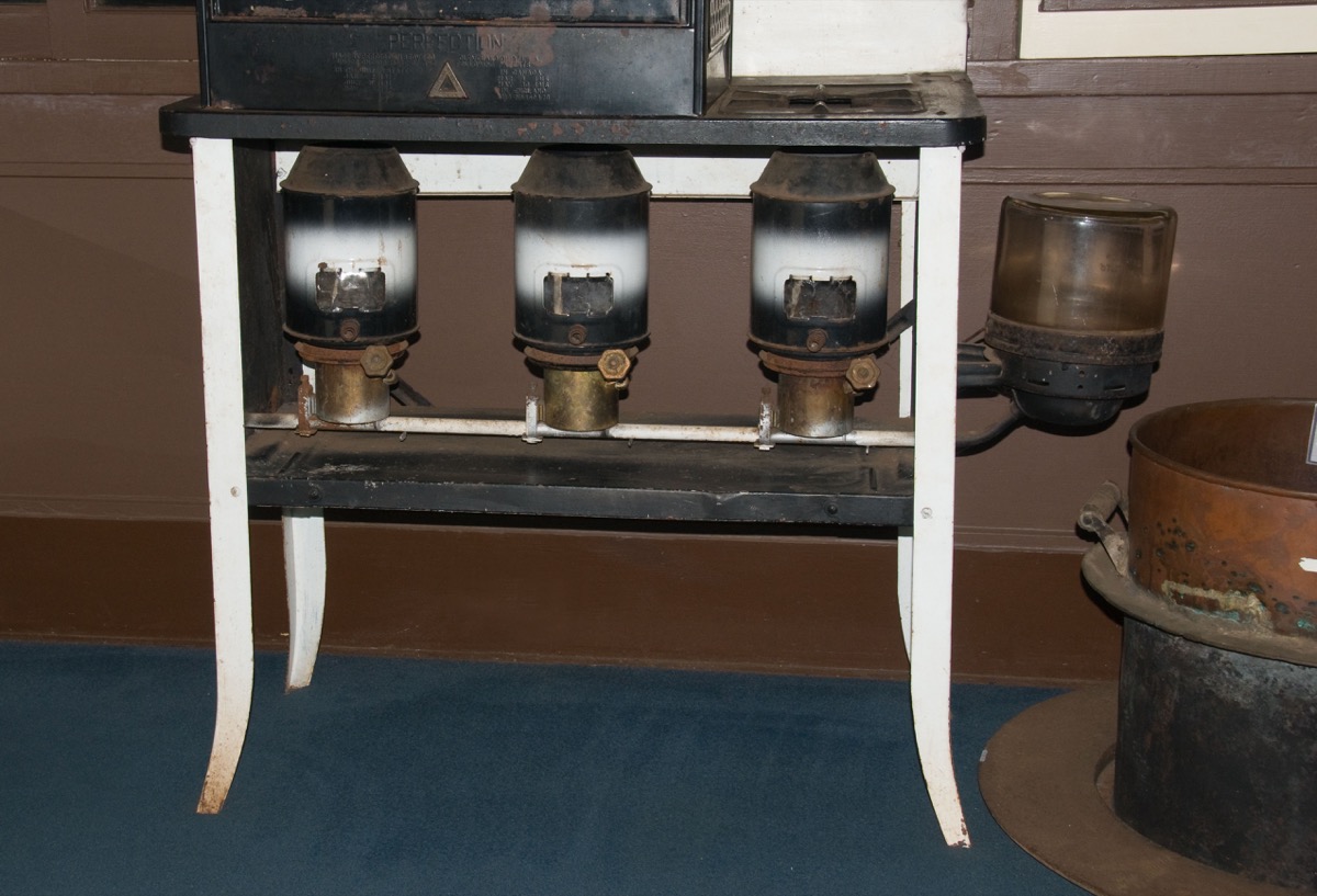 old kerosene stove
