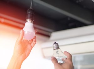 Changing to LED light bulb