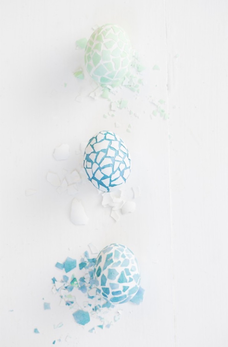 Mosaic eggs