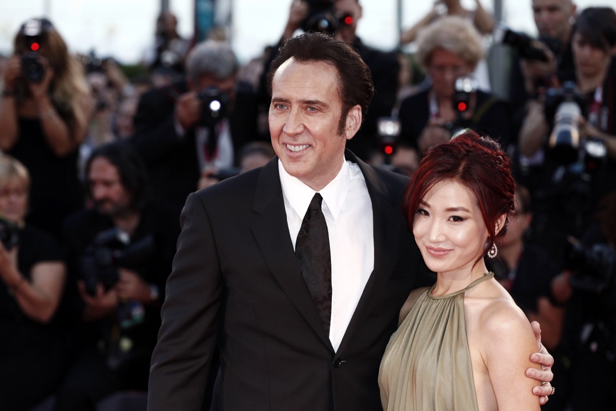  Nicolas Cage et Alice Kim 