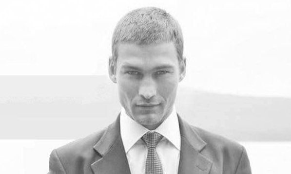 googling "patrick stewart with hair" often yields this photo of Andy Whitfield