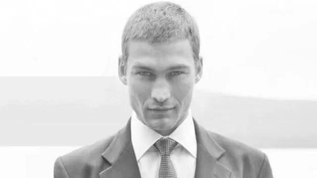 googling "patrick stewart with hair" often yields this photo of Andy Whitfield