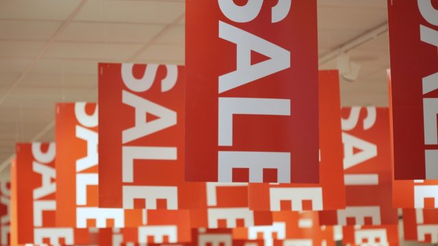 Sale signs