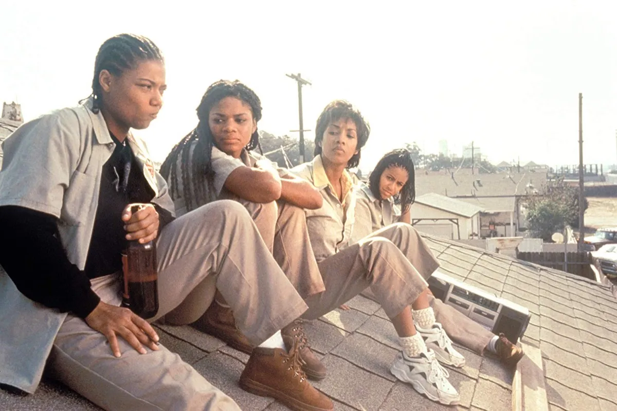 Queen Latifah, Kimberly Elise, Vivica A. Fox, and Nia Long in Set It Off