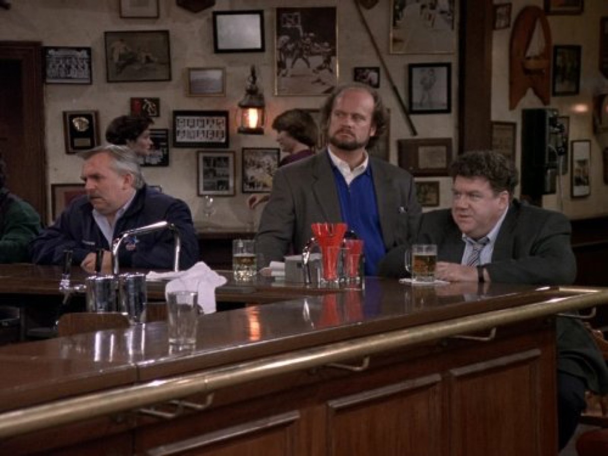 Still from the Cheers finale