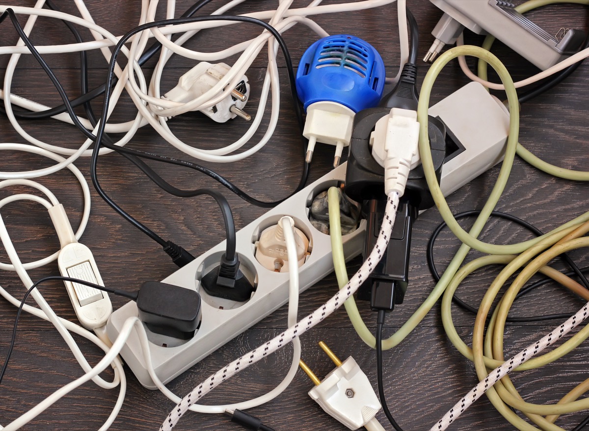 covered power strip
