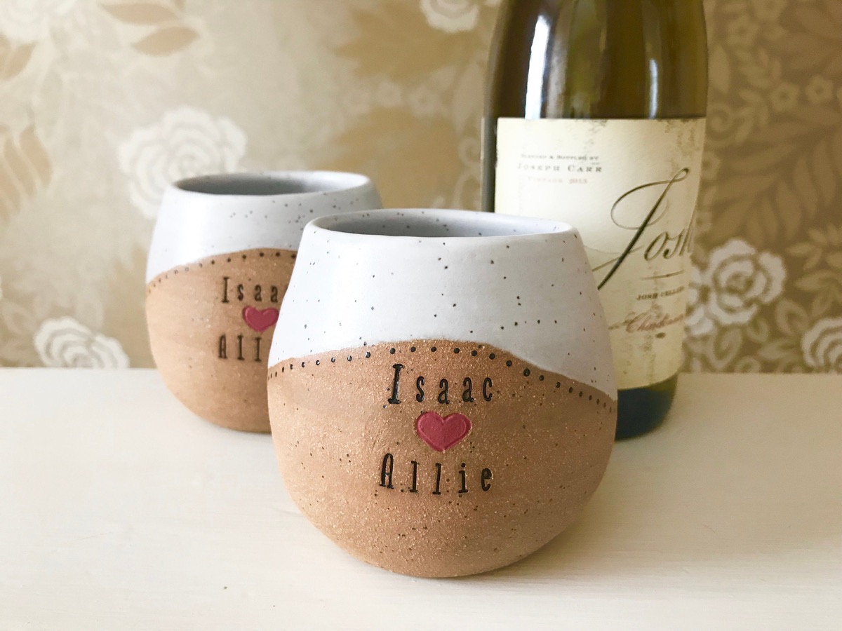 customized wine cups with names