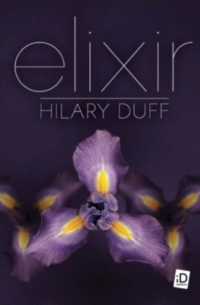 the cover for hilary duff's elixir book