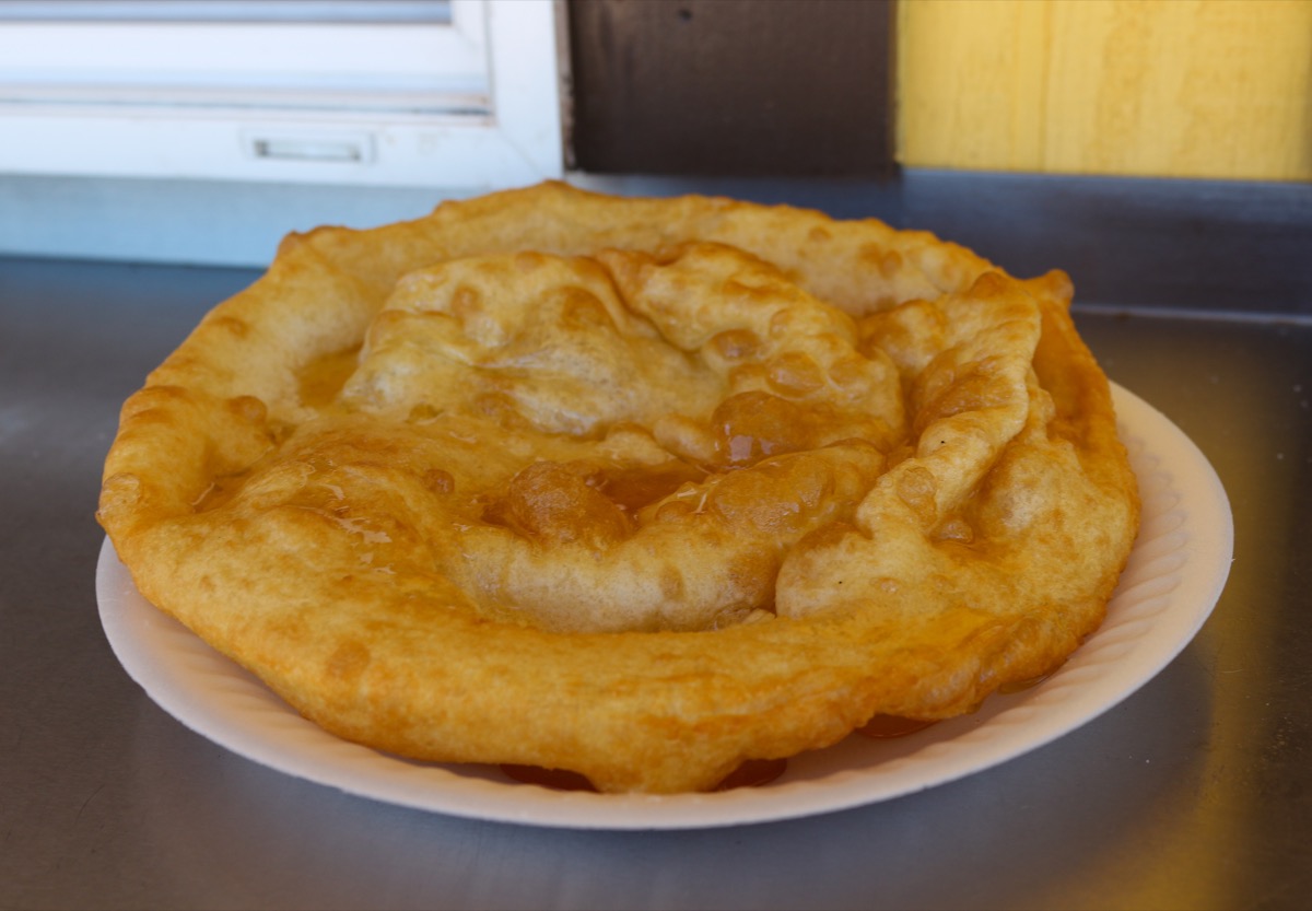 fry bread on a plate