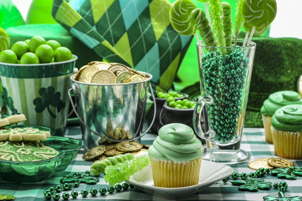 green st. patrick's day accessories