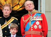 prince harry and his grandfather prince philip