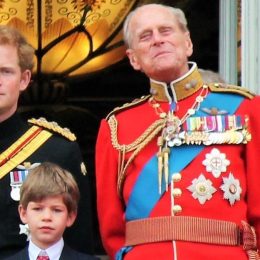 prince harry and his grandfather prince philip