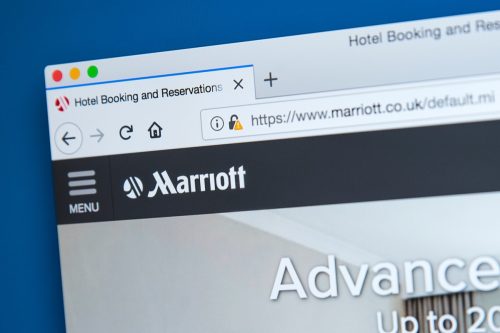 Rezervări pe site-ul Marriott