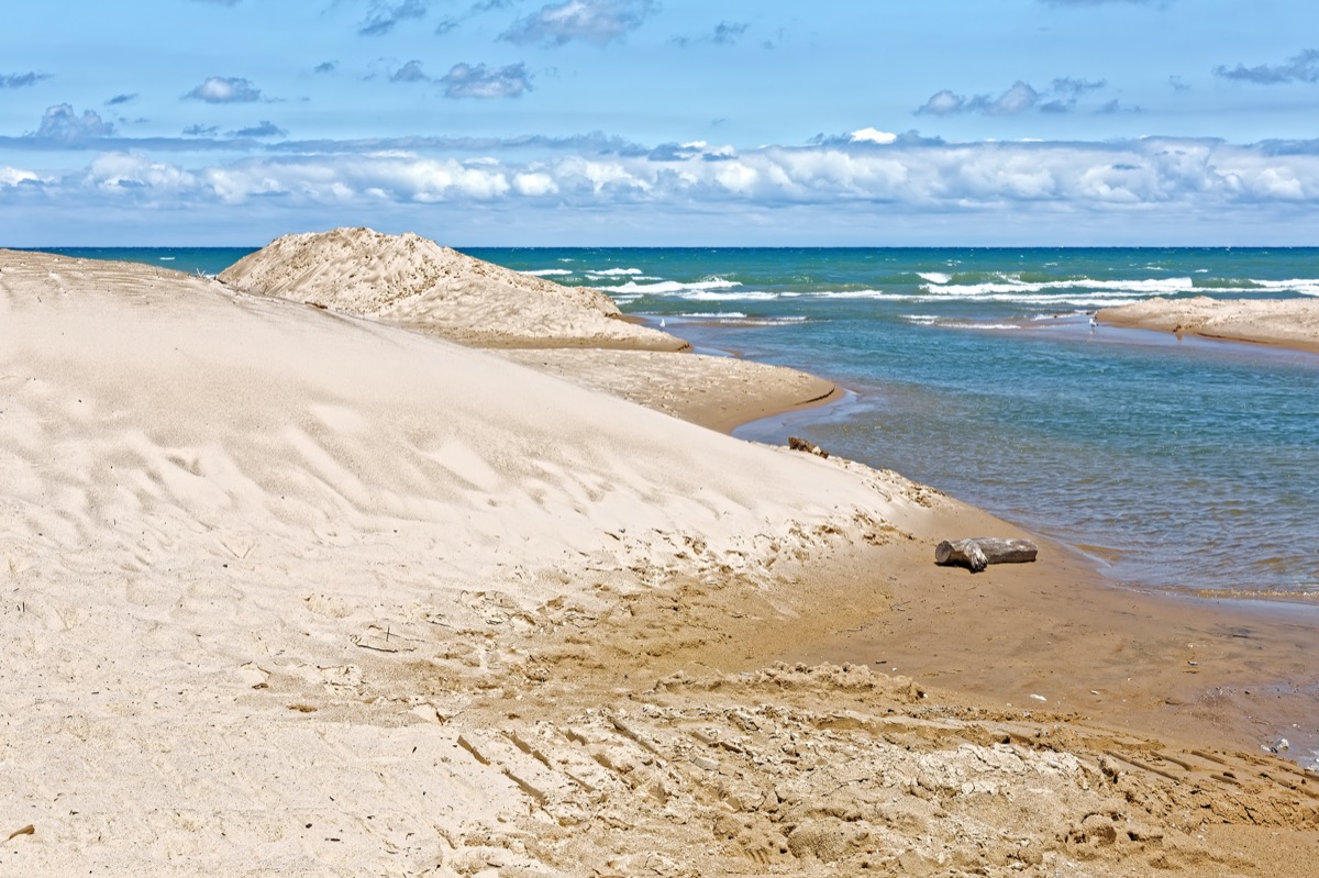 Lakefront of Indiana Dunes National Park
