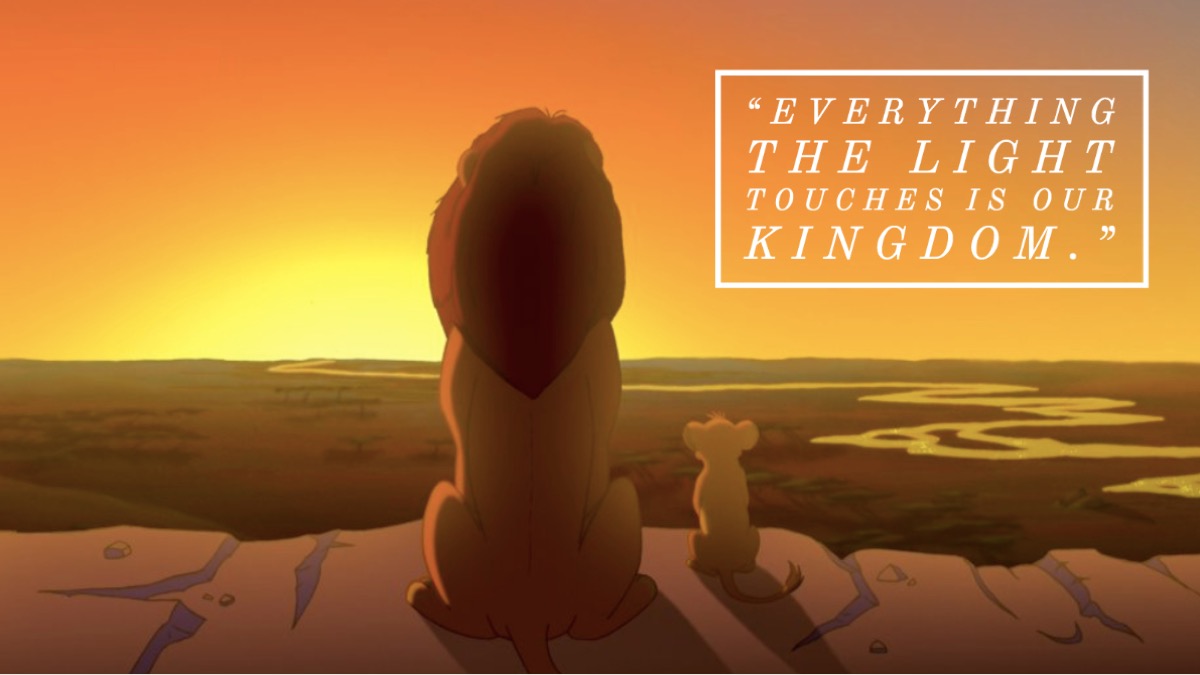 The Lion King movie quote