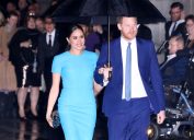 Prince Harry, Duke of Sussex, and Meghan Markle, Duchess of Sussex, attend the annual Endeavour Fund Awards in 2020