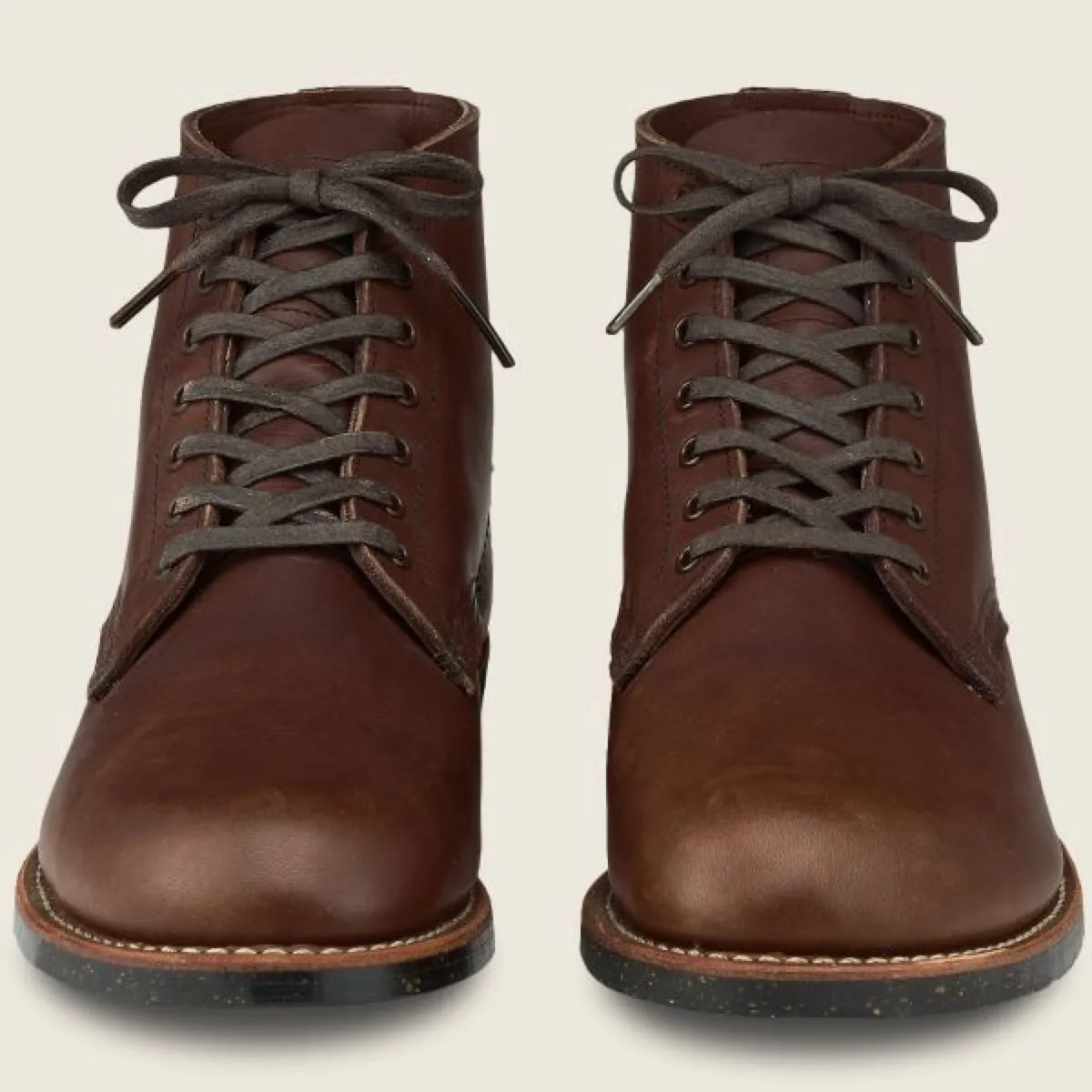 brown lace up boots