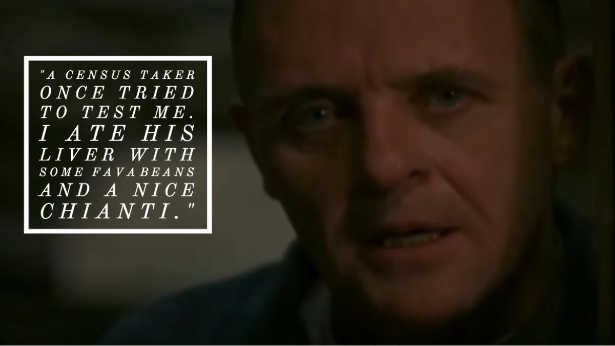 The Silence of the Lambs movie quote