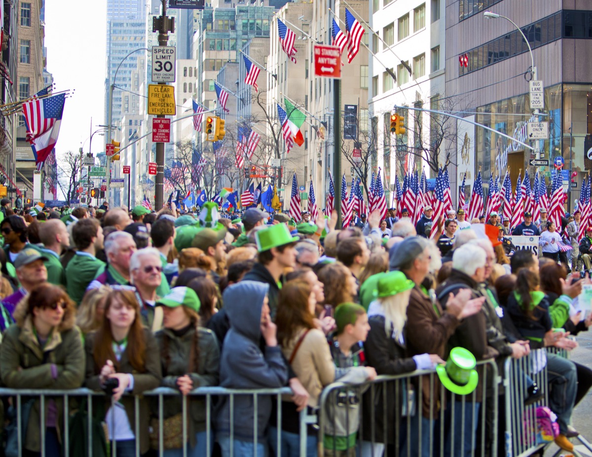 st patrick's day parade in new york city