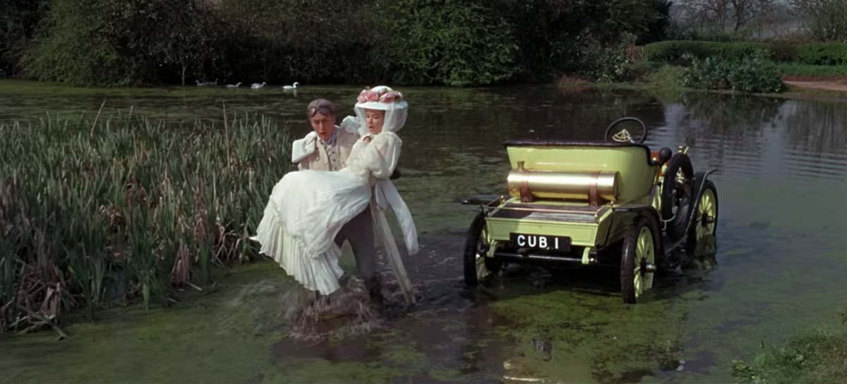 Dick Van Dyke and Sally Ann Howes in Chitty Chitty Bang Bang