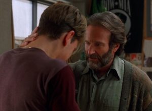 Matt Damon and Robin Williams in Good Will Hunting