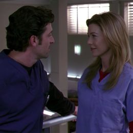 Patrick Dempsey and Ellen Pompeo in Grey's Anatomy