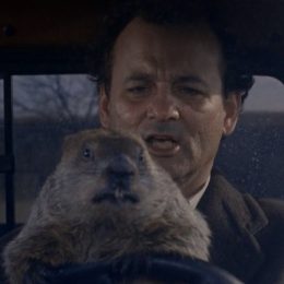 Bill Murray in Groundhog Day
