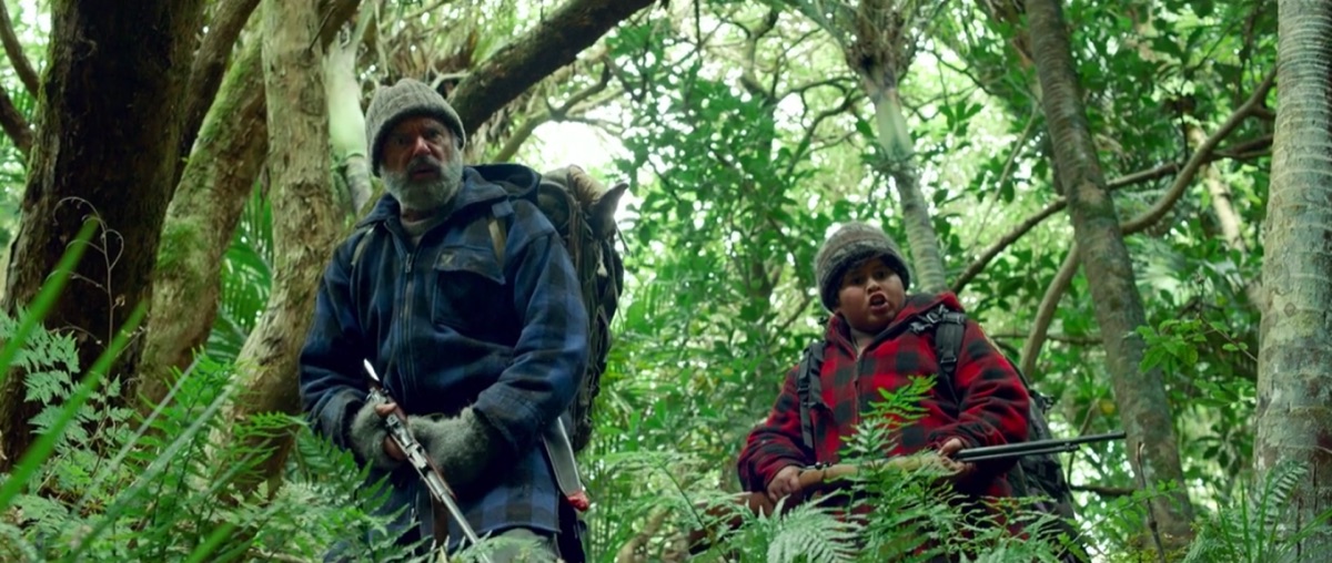 Sam Neill and Julian Dennison in Hunt for the Wilderpeople