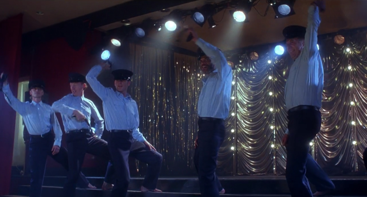 Ending scene of The Full Monty