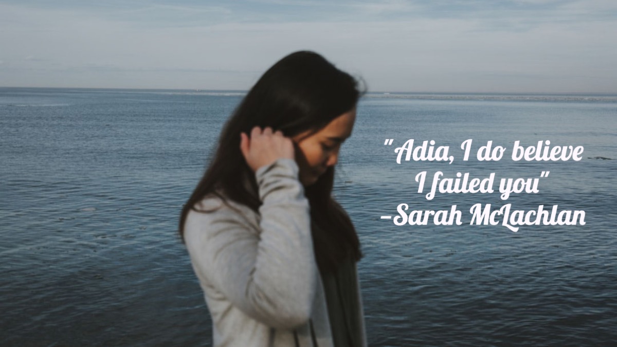 Adia lyrics Sarah McLachlan