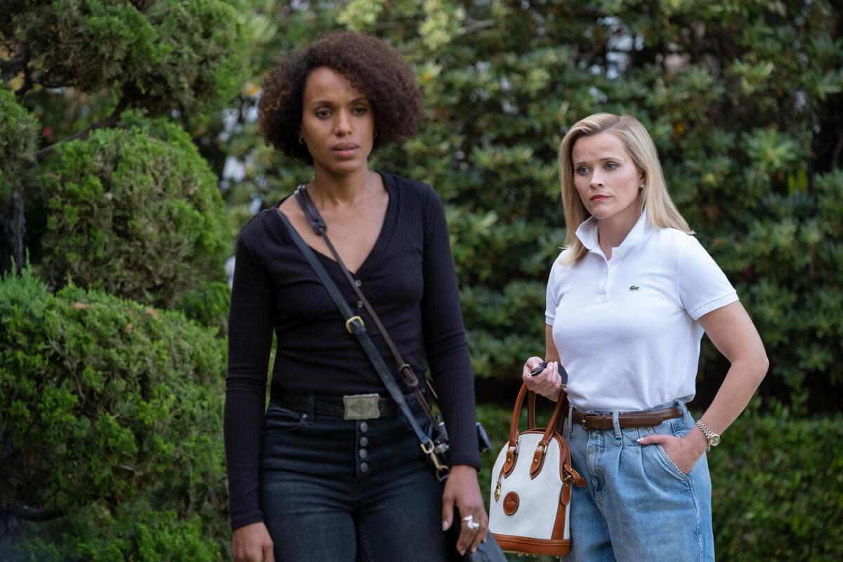 kerry washington and reese witherspoon on little fires everywhere