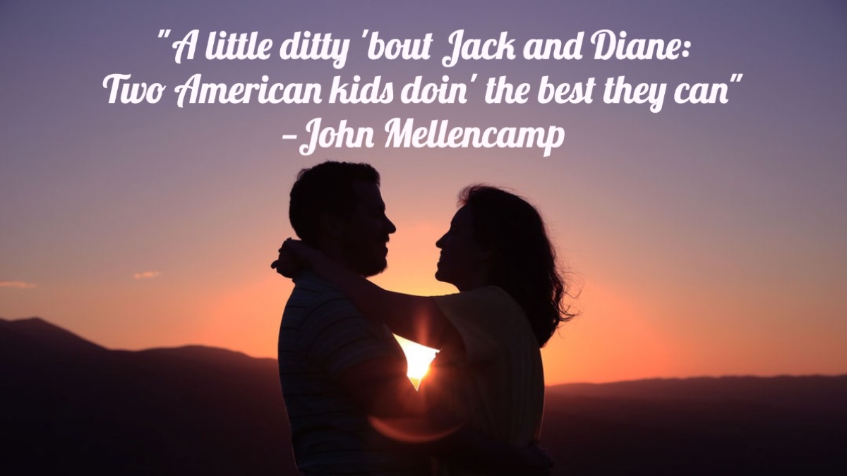 Jack and Diane lyrics John Mellencamp