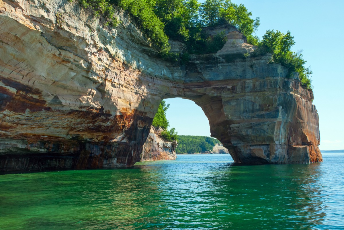 Pictured Rocks National Lakeshore, Alger County, Michigan