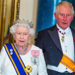 Prince Charles, Queen Elizabeth in Oct 2019