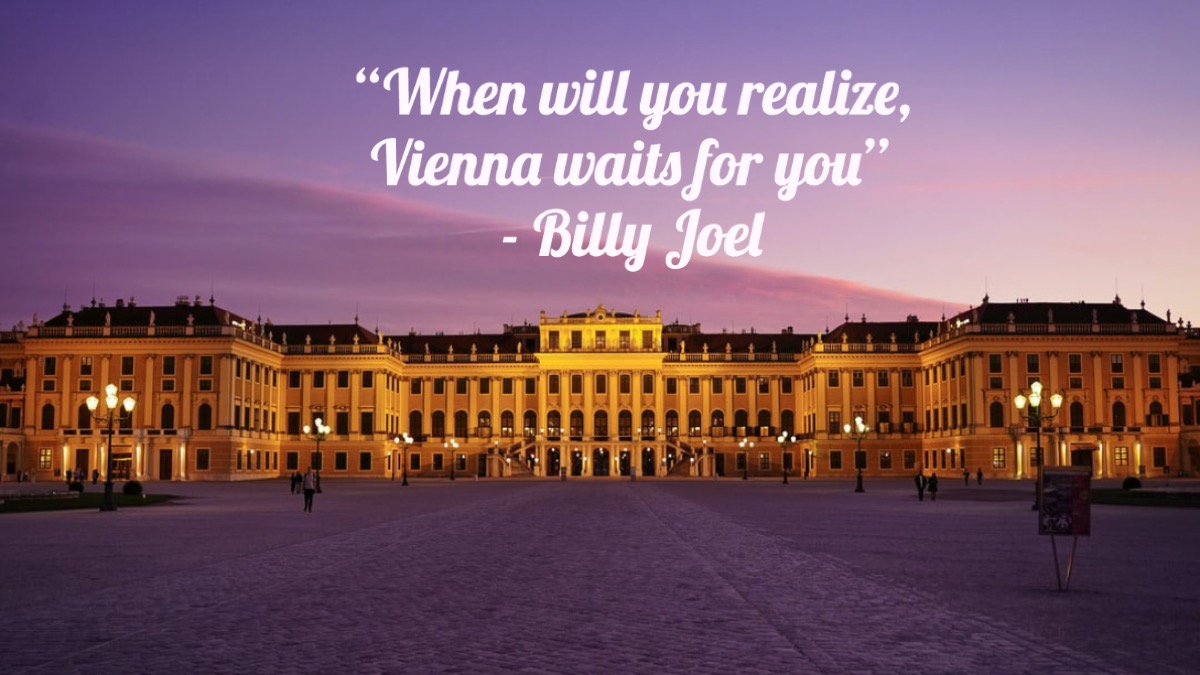 Vienna lyrics Billy Joel