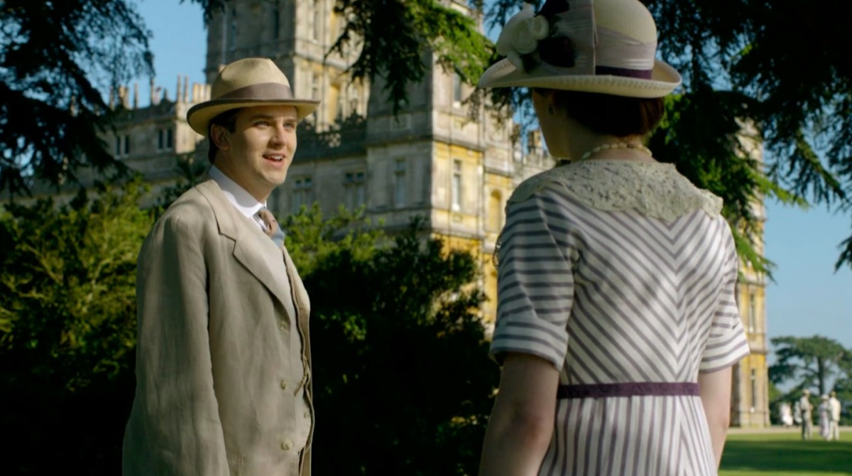 Dan Stevens in Downton Abbey