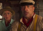 Emily Blunt and Dwayne "The Rock" Johnson in Jungle Cruise