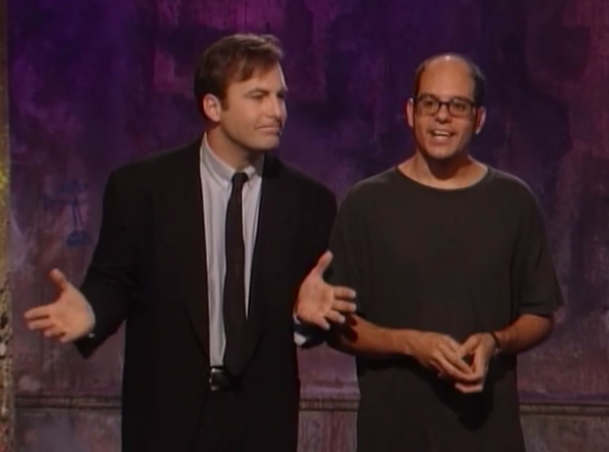 Bob Odenkirk and David Cross in Mr. Show