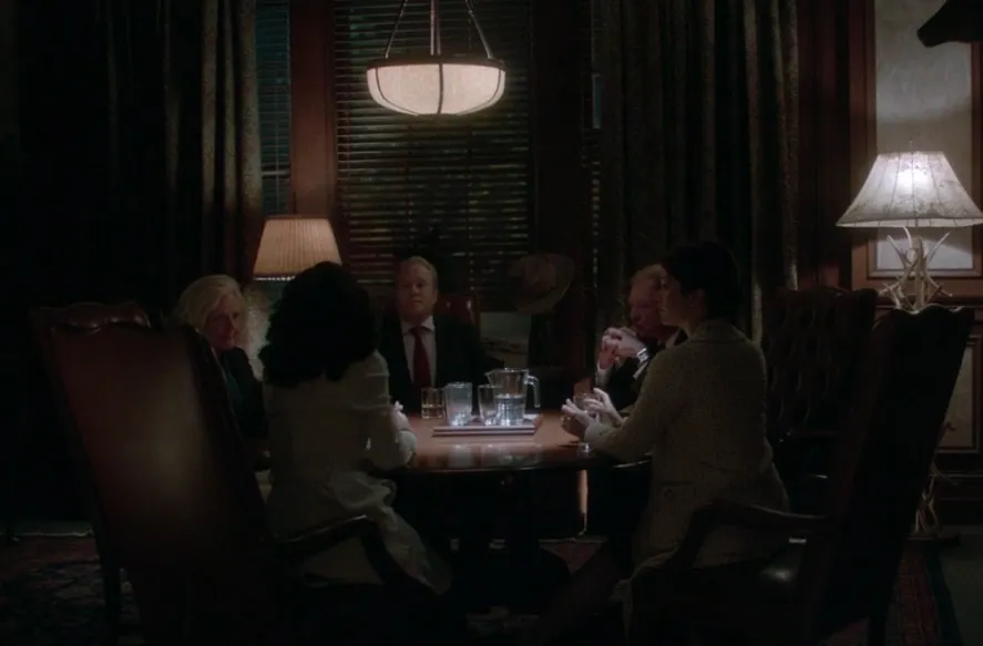 Still from Scandal episode "Beltway Unbuckled"