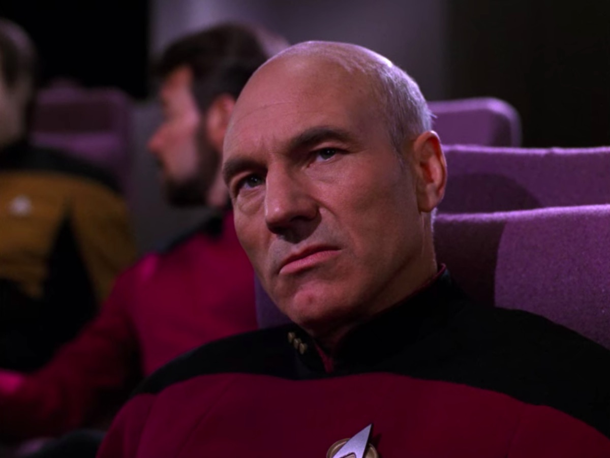 Patrick Stewart in Star Trek: The Next Generation